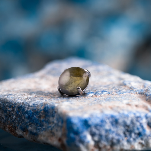 Накрутка Hemi Labradorite 1.2 мм фото 4